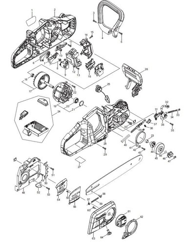 Makita ersatzteile für duc353 - makita,