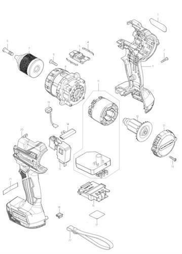 Makita ersatzteile für dhp486 - makita,