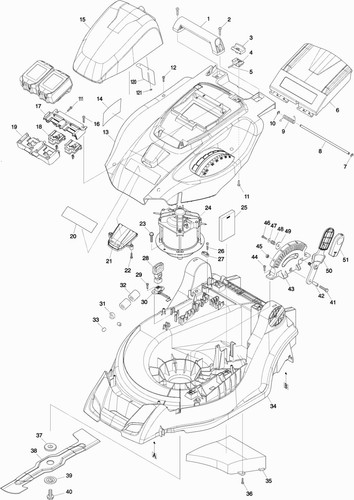 Makita dlm431 akku - makita,