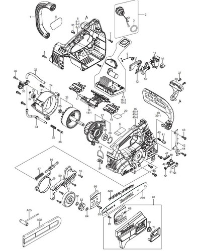 Makita ersatzteile für - für, duc256