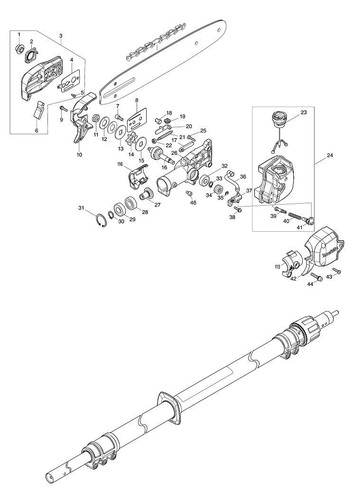 Makita ersatzteile für dua301 - ersatzteile,