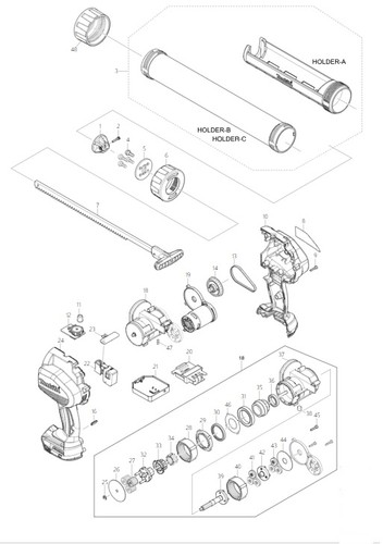 Makita ersatzteile für - makita,