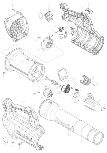 Makita ersatzteile für - makita,