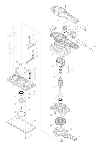 Makita ersatzteile für - ersatzteile,