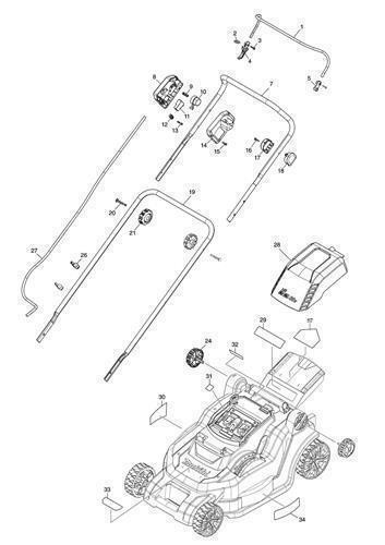 Makita ersatzteile für - makita, dlm432