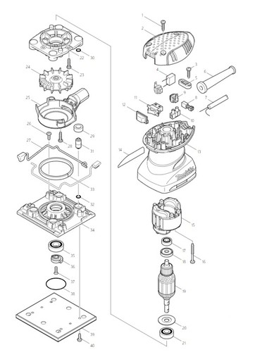 Makita ersatzteile für - makita,